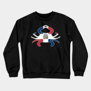 Dominican Republic Crab Crewneck Sweatshirt